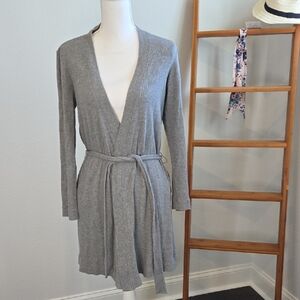 Aerie Heather Gray Women's Wrap Robe